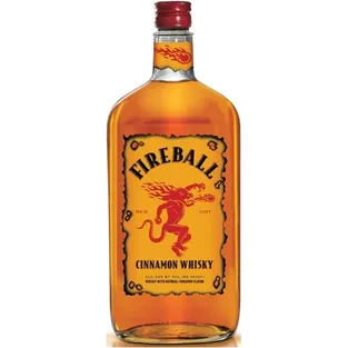 Fireball Cinnamon Whiskey Plastic