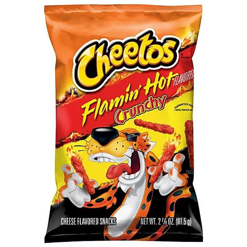 Cheetos Flamin' Hot Crunchy view 1