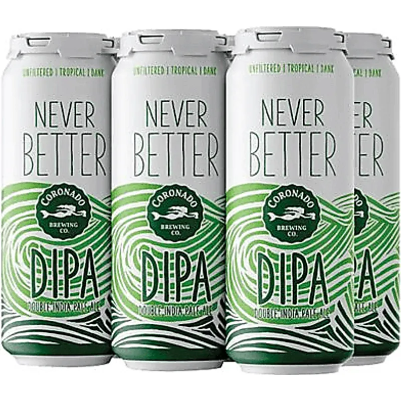 Coronado Brewing Never Better Double IPA view 1