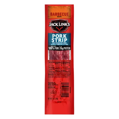 Jack Link's Barbecue Pork Strips 3 oz Bag