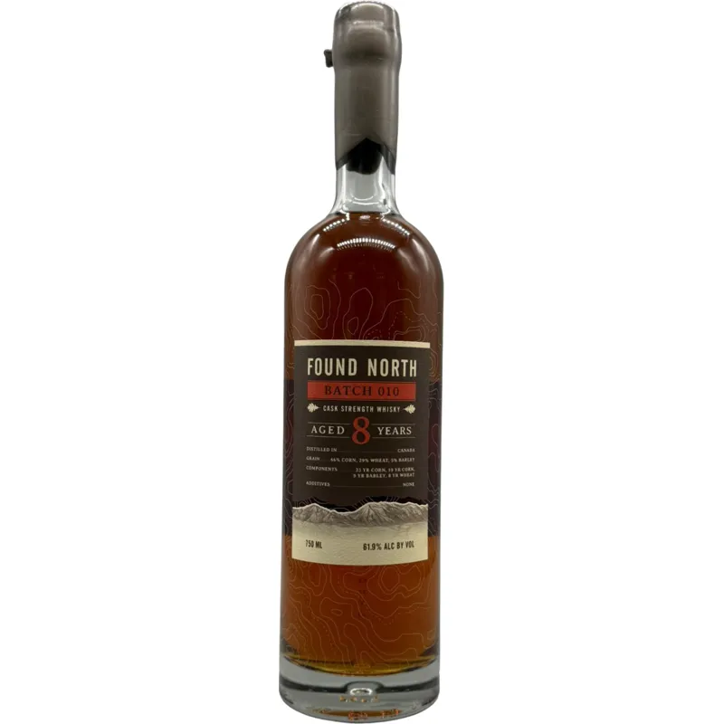 Found North Batch 10 8 Year Cask Strength Canadian Whisky view 1