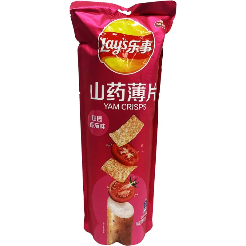 Lays Yam Crisps Tomato Flavor view 1