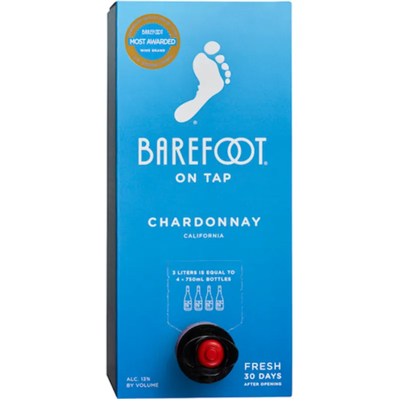 Barefoot On Tap Chardonnay Box view 1