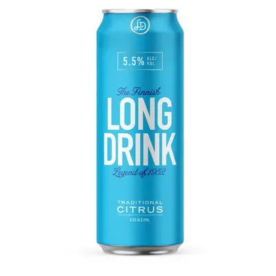 Long Drink Traditional Citrus 19.2 oz can
