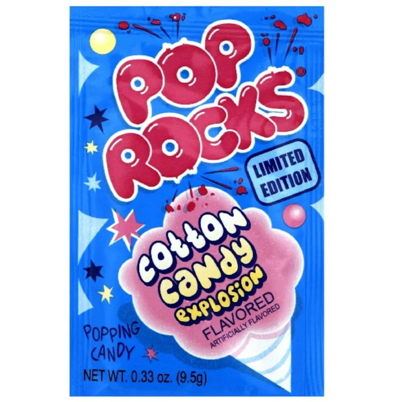 Pop Rocks Cotton Candy Popping Candy view 1