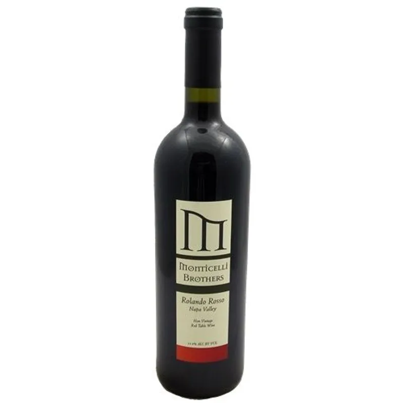 Monticelli Brothers Rolando Rosso Napa Valley Red Wine view 1