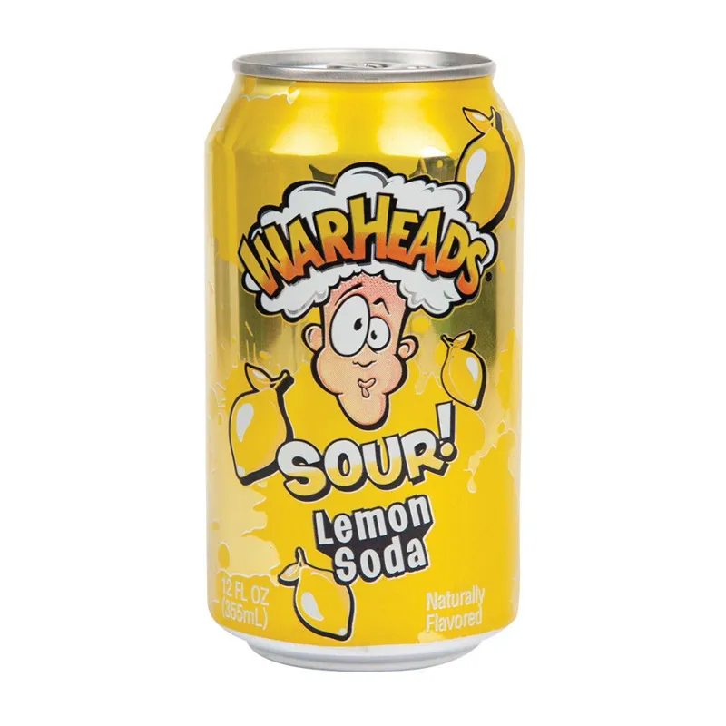 Warheads Sour Lemon Soda view 1
