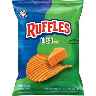 Ruffles Queso Cheese Potato Chips