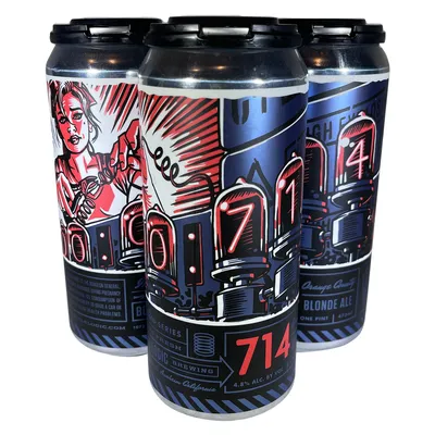 Bottle Logic 714 Blonde Ale 4 Pack 16 oz Cans