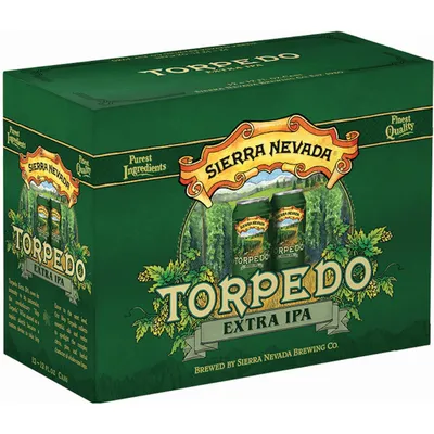 Sierra Nevada Torpedo Extra IPA 12 Pack 12oz Bottles