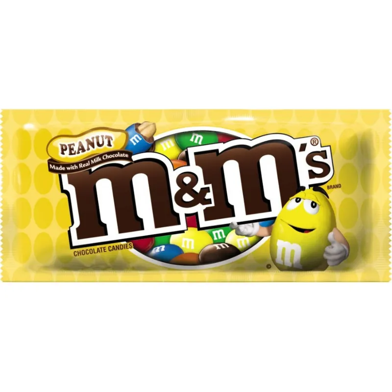 M&M Peanut Chocolate Candy view 1