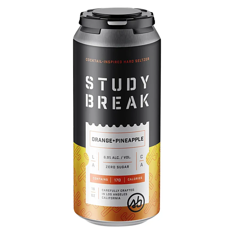 Study Break Orange Pineapple Hard Seltzer view 1