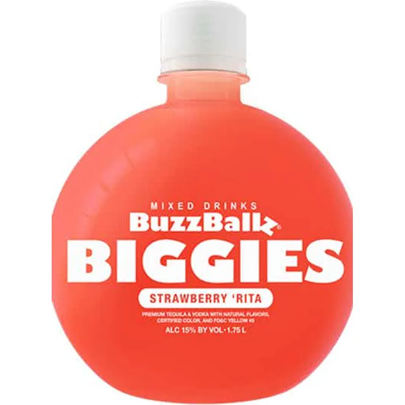 Buzz Ballz Biggies Strawberry Rita view 1