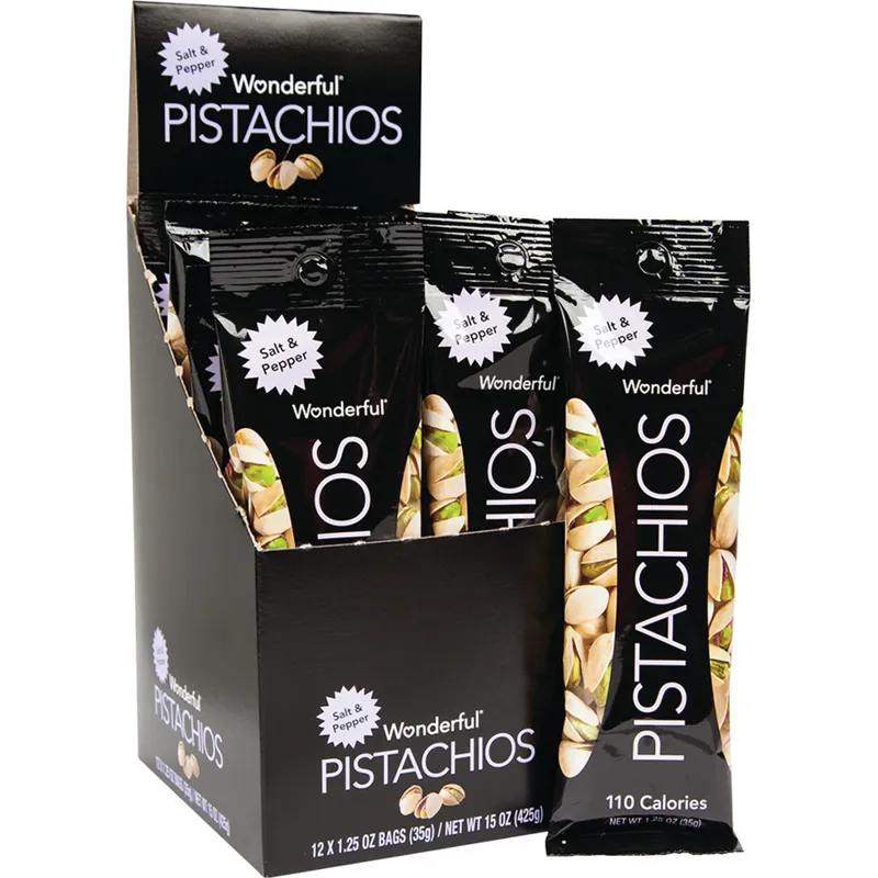 Wonderful Salt & Pepper Flavor Pistachios view 1