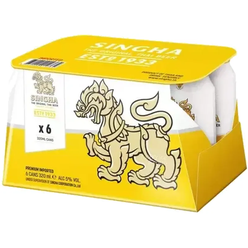Singha Original Thai Lager Beer view 1