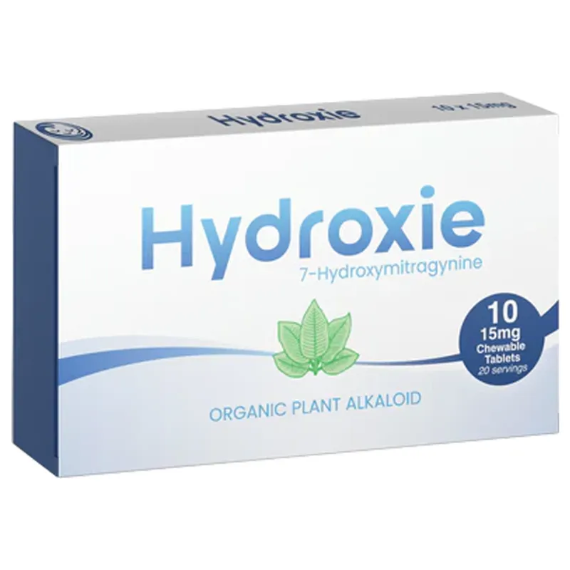 Hydroxie 7-Hydroxymitragynine Chewable Tablets Box view 1