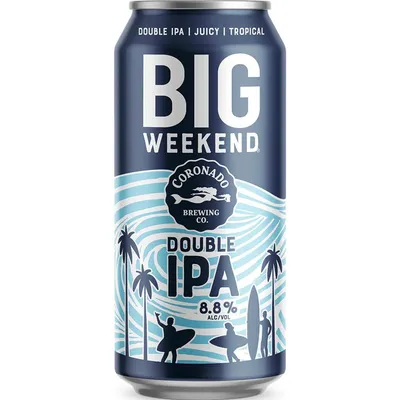 Coronado Brewing Company Big Weekend Double IPA 19.2 oz Can