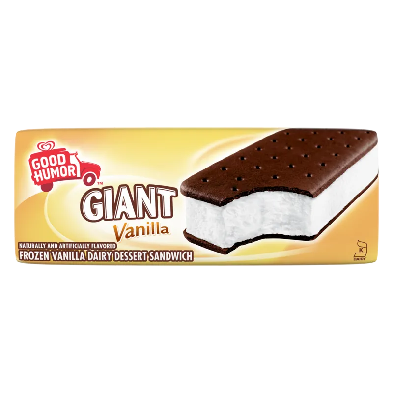 Good Humor Giant Vanilla Ice Cream Sandwich view 1