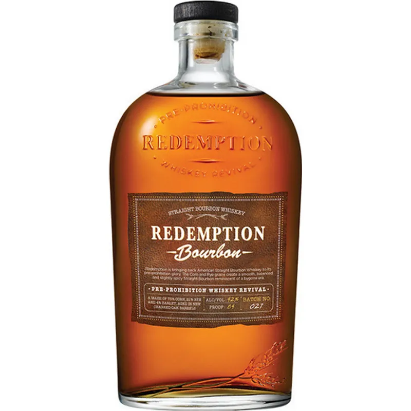 Redemption Bourbon Whiskey view 1