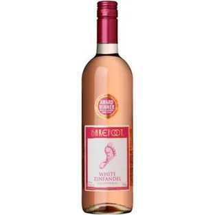 Barefoot White Zinfandel Plastic