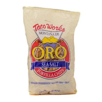 Taco Works Montano De Oro Tortilla Chips 15 oz Bag