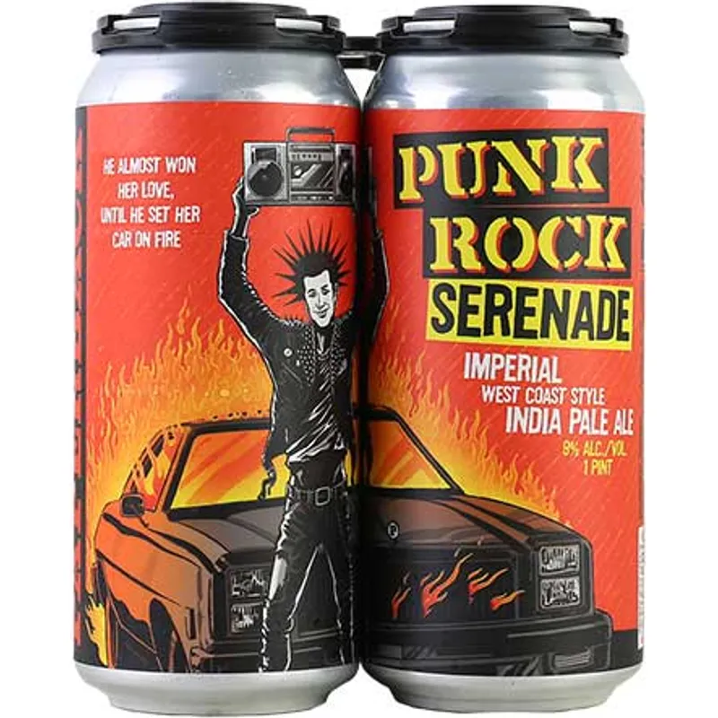 Paperback Punk Rock Senenade Imperial West Coast Style IPA view 1