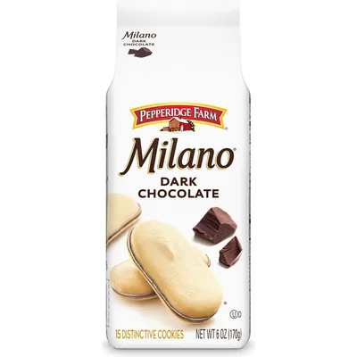 Pepperidge Farm Dark Chocolate Milano Cookies 6oz Bag