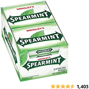 Wrigley's Chewing Gum Spearmint