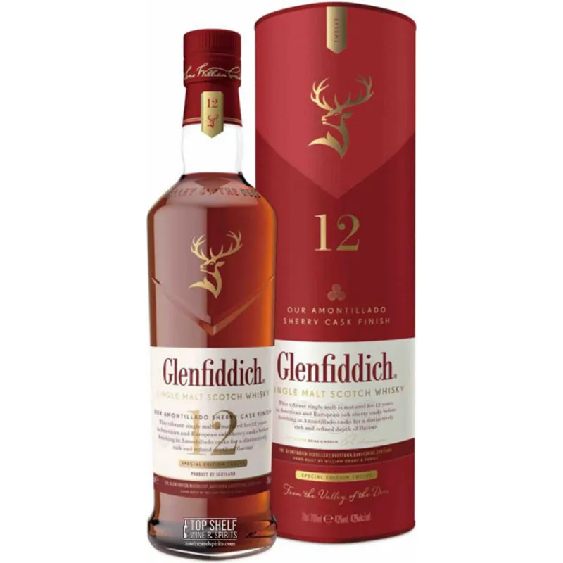 Glenfiddich 12 Year Sherry Cask Finish view 1