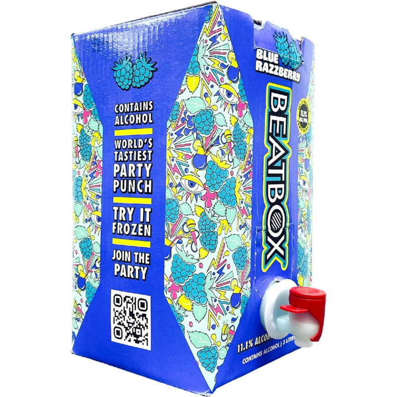 BeatBox Blue Razzberry Box | Circus Liquor Santa Clarita