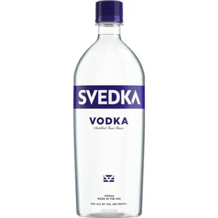 Svedka Vodka Plastic