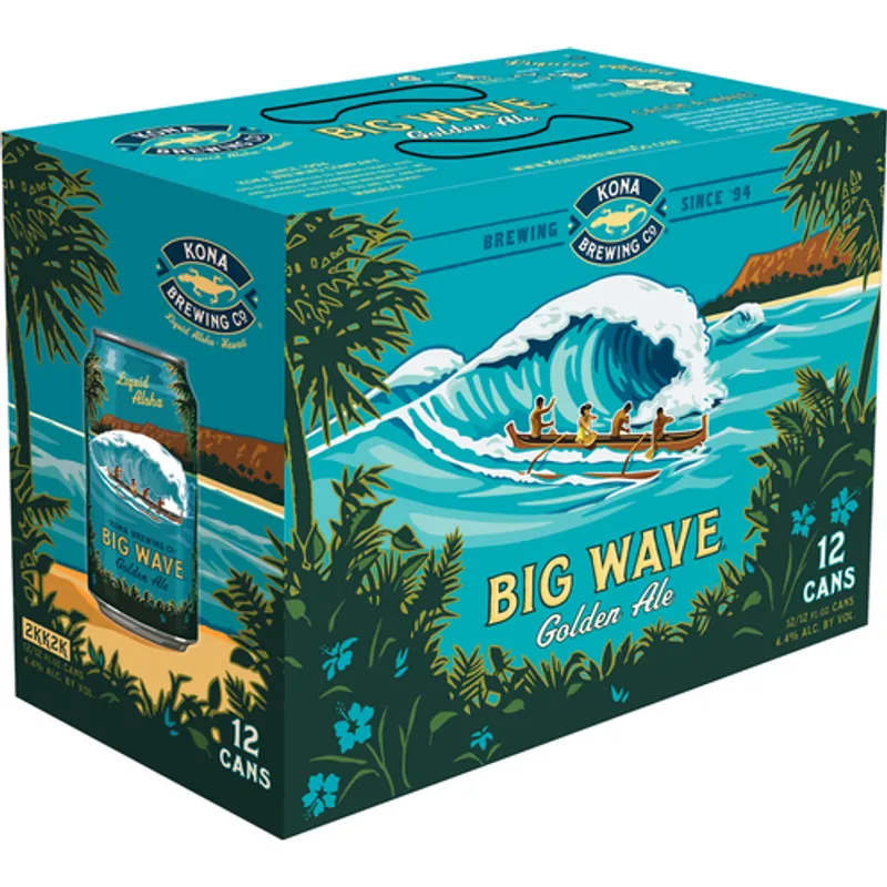 Kona Big Wave Golden Ale view 1