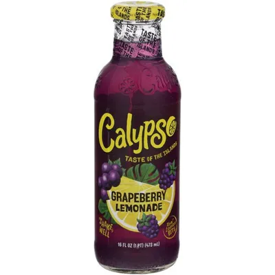 Calypso Grapeberry Lemonade 16oz Bottle