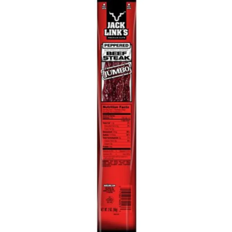 Jack Links Premium Cuts Peppered Jumbo Beefsteak view 1