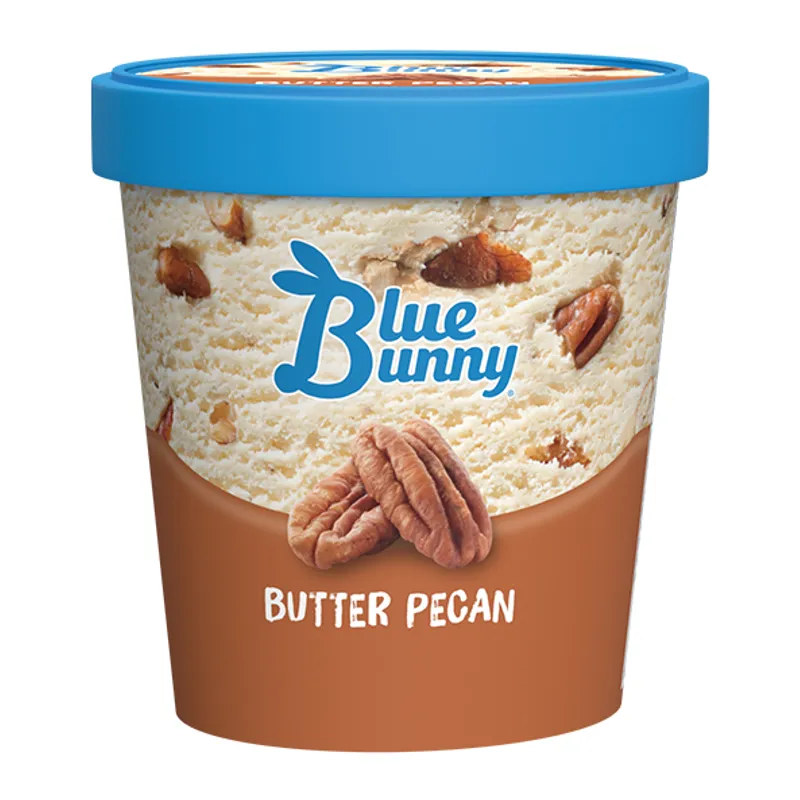 Blue Bunny Butter Pecan Ice Cream view 1