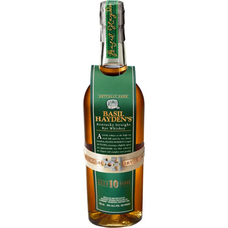 Basil Haydens Kentucky Straight Rye Whiskey 10 Year view 1