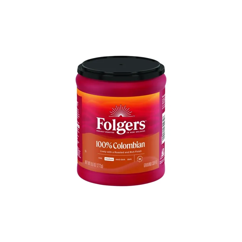 Folgers 100% Colombian Medium Roast Ground Coffee view 1