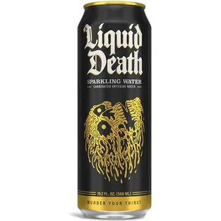 Liquid Death 100% Sparkling Water