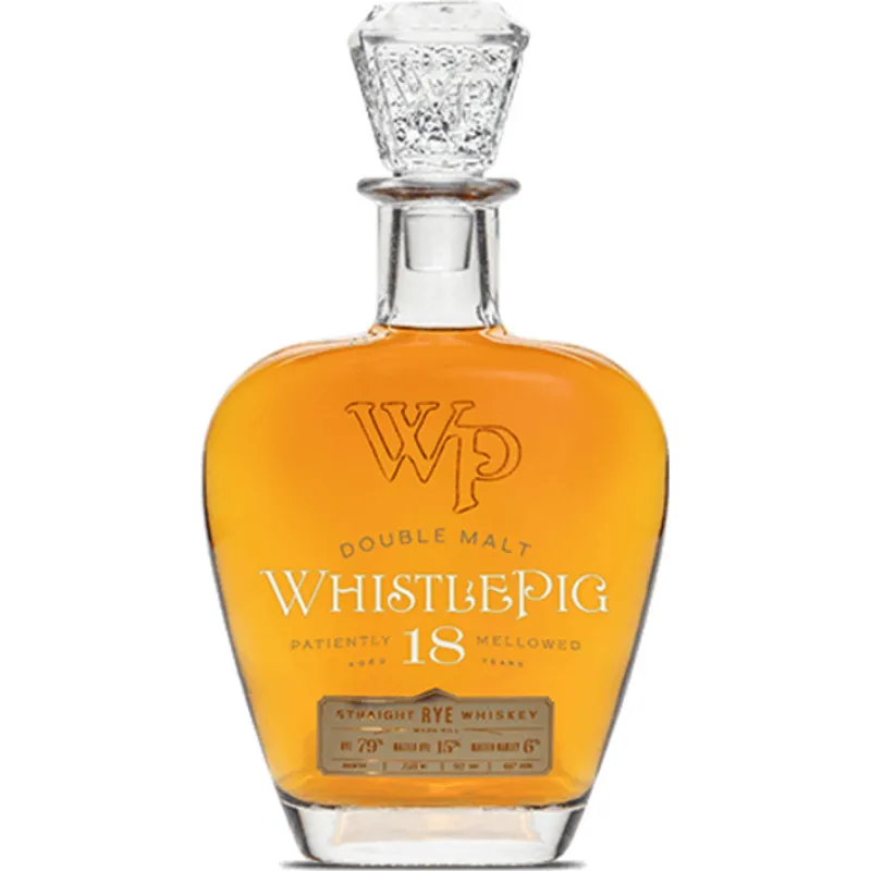 Whistlepig Double Malt Straight Rye Whiskey 18 Year view 1