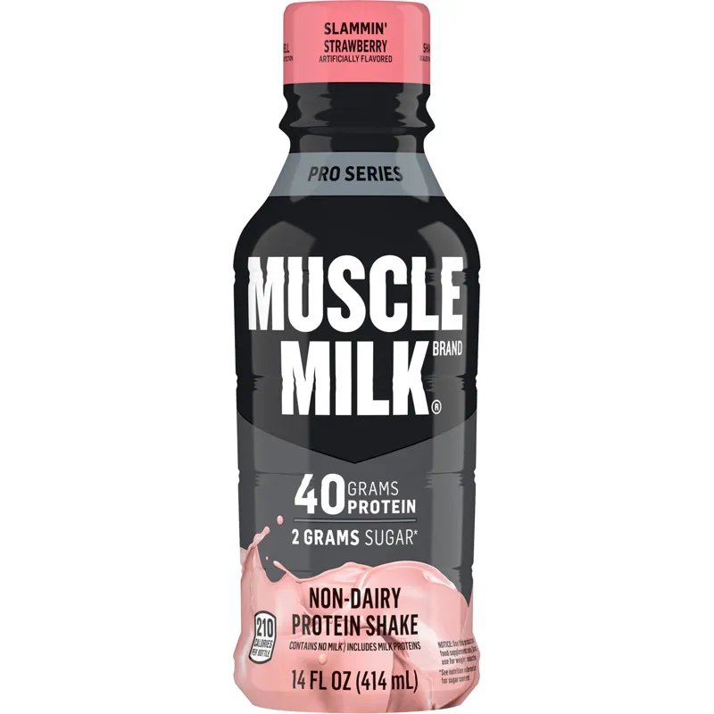 Muscle Milk Pro Series Protein Shake Strawberry view 1