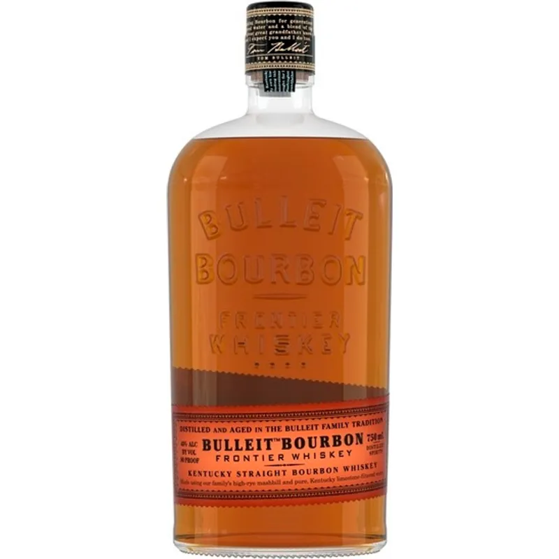 Bulleit Bourbon Frontier Kentucky Straight Bourbon Whiskey view 1