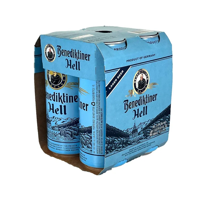 Benediktiner Hell Helles Lagerbier view 1