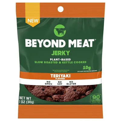 Beyond Meat Teriyaki Plant-Based Jerky 1 oz Bag