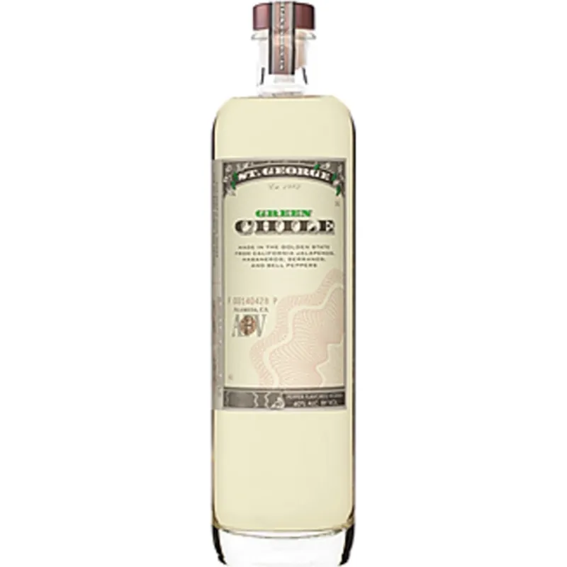 St. George Green Chile Vodka view 1