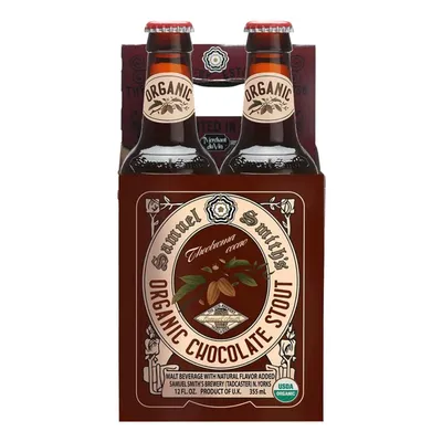 Samuel Smith Organic Chocolate Stout 4 Pack 12 oz bottle