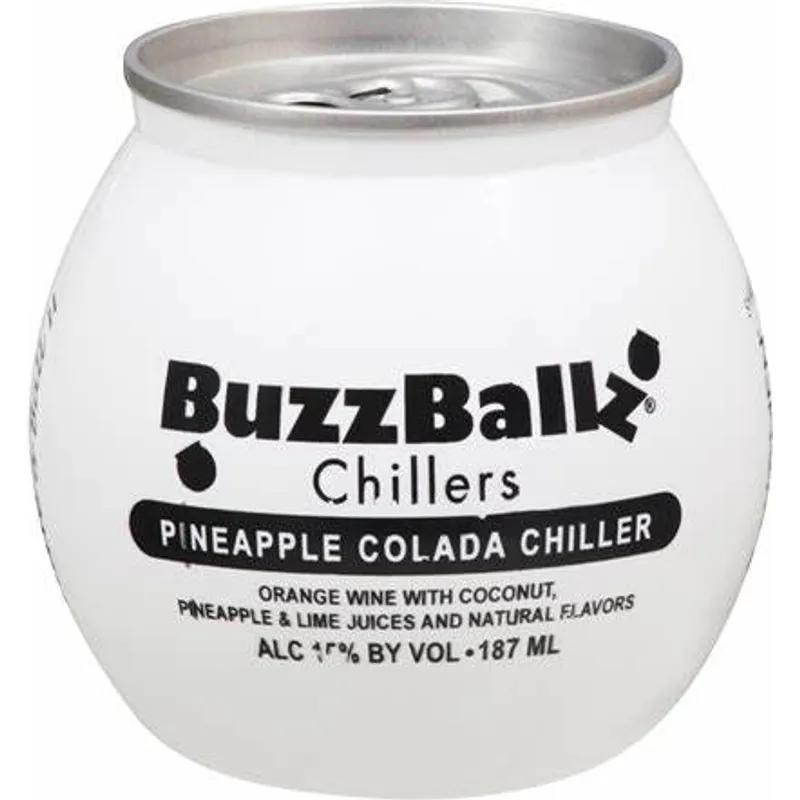 Buzzballz Chillers Pineapple Colada view 1