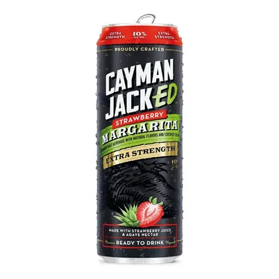 Cayman Jacked Strawberry Margarita 19.2 oz Can