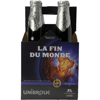 Unibroue - La Fin Du Monde 4x 12oz Bottles