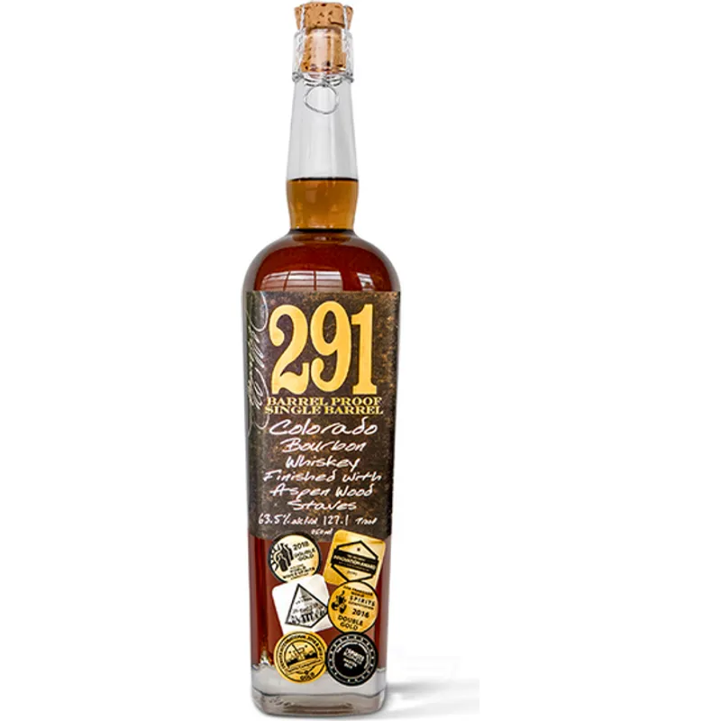 291 Colorado Barrel Proof Single Barrel Bourbon Whiskey view 1