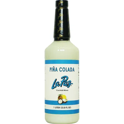 La Paz Premium Piña Colada Mix 1L Bottle